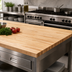 Thumbnail image #3 for Boos Block Northern Hard Rock Maple Blended Edge Grain Kitchen Countertop, 120