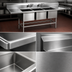 Thumbnail image #3 for Spec-Master FN2860-3-36R-14/3 Three-Compartment Stainless Steel Commercial Sink with 36 Inch Right Drainboard