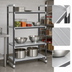 Thumbnail image #3 for Cambro Camshelving Elements XTRA 4-Shelf Solid Stationary Starter Unit, 21