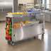 Thumbnail image #3 for Dinex Elementary School Portable Breakfast Bar with 304 Stainless Steel Work Surface