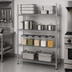 Thumbnail image #3 for Advance Tabco Special Value Heavy Duty Chrome Plated Wire Shelf, 42 x 24 Inches