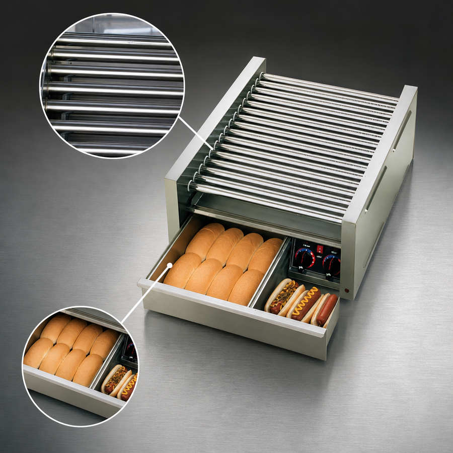Integrated Bun Drawer