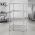 Thumbnail image #3 for Metro Super Erecta 4-Shelf Chrome-Plated Wire Starter Shelving Unit, 24