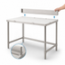 Thumbnail image #3 for Eagle Group 120-Inch Poly Top Boning Table with Stainless Steel Base and 4-Inch Backsplash