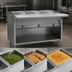 Thumbnail image #3 for Spec-Master 48-Inch Electric Hot Food Table with 3 12 x 20-Inch Wet/Dry Wells, Open Cabinet Base, 120V