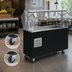 Thumbnail image #3 for Vollrath 2-Series Affordable Portable Mobile Refrigerated 3-Pan Cold Food Pan Buffet Station
