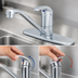 Thumbnail image #3 for T&S Brass Commercial Low-Lead Single-Lever Deck-Mount Faucet with 9-Inch Swivel Spout