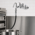 Thumbnail image #3 for T&S Brass Wall-Mount Pot & Kettle Filler Faucet, 8