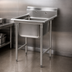 Thumbnail image #3 for Eagle Group 314 Series 1-Compartment Sink with Right-Hand Drainboard, 46-3/4