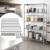 Thumbnail image #3 for Quantum 4-Shelf Wire Shelving Starter Unit, 42 x 30 x 74 Inches, 304 Stainless Steel