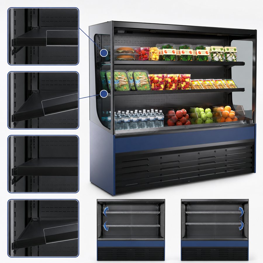 Adjustable Two-Tier Shelving