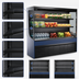 Thumbnail image #3 for Federal Industries Vision Series Refrigerated Slim-Line Self-Serve High Profile Open-Air Cooler Display Case
