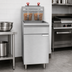 Thumbnail image #3 for KoolMore Floor Standing Commercial Natural Gas Vertical Deep Fryer, 40 lb, 90,000 BTU
