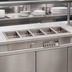 Thumbnail image #3 for Wells MOD-527TDM Built-In Electric Top-Mount Hot Well Food Warmer, 5 Openings, Wet/Dry Operation