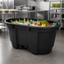 Thumbnail image #3 for Rubbermaid Commercial Products 100 Gallon Black Structural Foam Stock Tank Cooling Tub