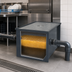 Thumbnail image #3 for John Boos 100 lb. Grease Interceptor with 50 GPM Flow Rate and 4 Inch Inlet/Outlet
