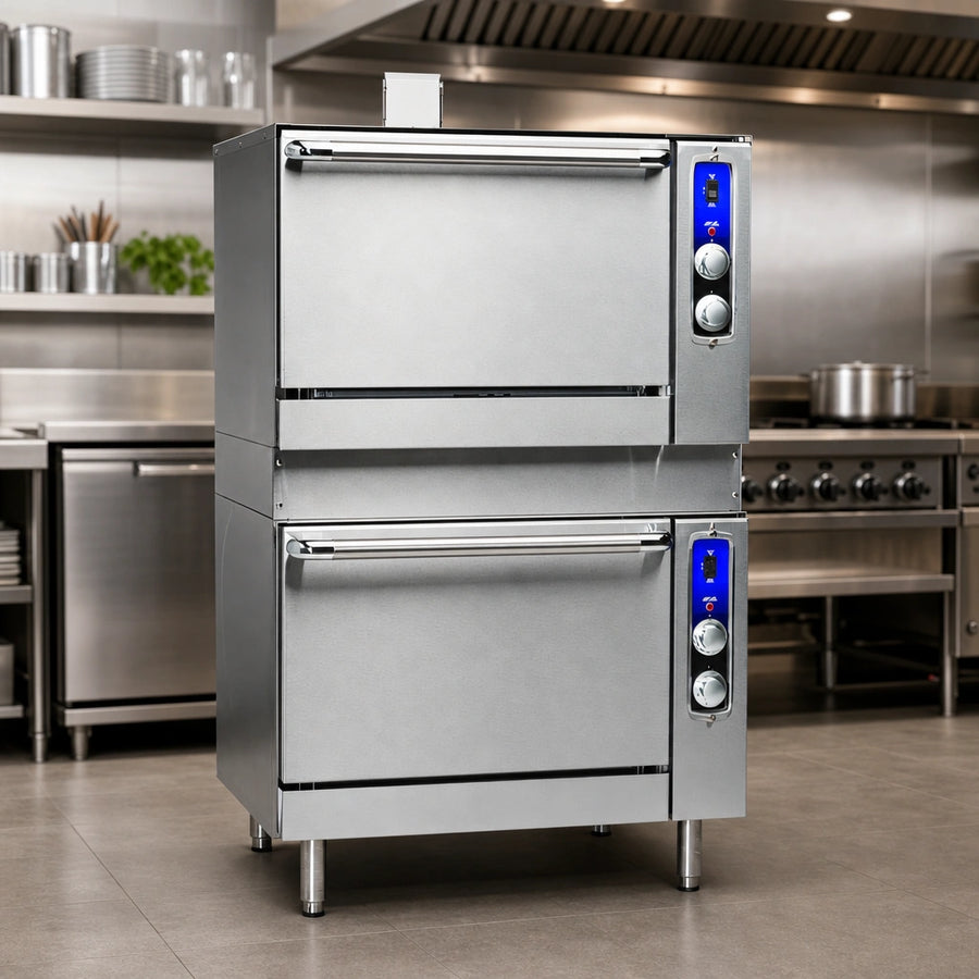 Double-Stacked Two-Oven Design
