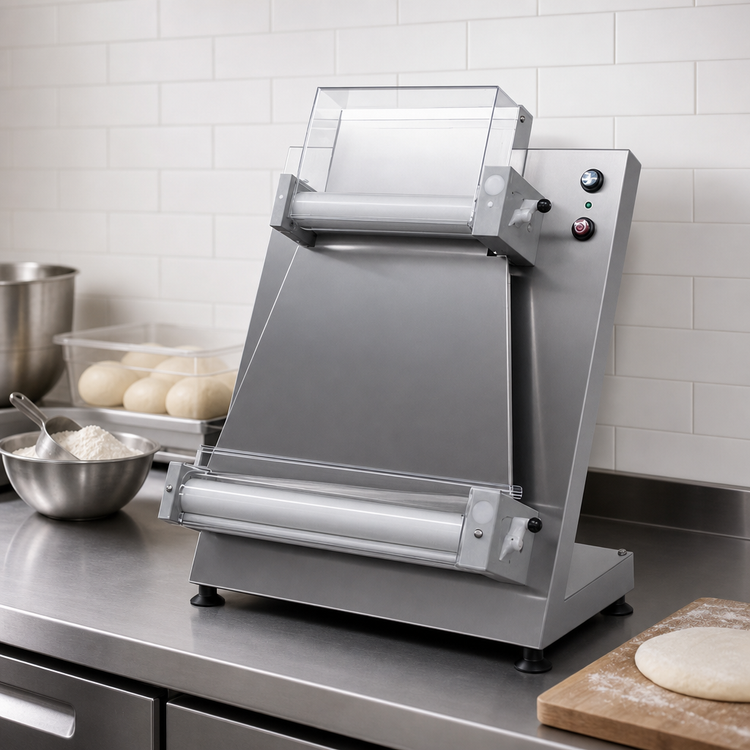 Product image #3 for Doyon DL18P Countertop Dough Sheeter with 18-Inch Rollers
