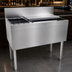 Thumbnail image #3 for Glastender 36-Inch Stainless Steel Underbar Combo Ice Bin/Cocktail Unit with Left Bottle Well and 10-Circuit Cold Plate
