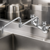Thumbnail image #3 for T&S Big-Flo Deck-Mount Pot & Kettle Sink Mixing Faucet with 24-Inch Double-Jointed Swing Nozzle