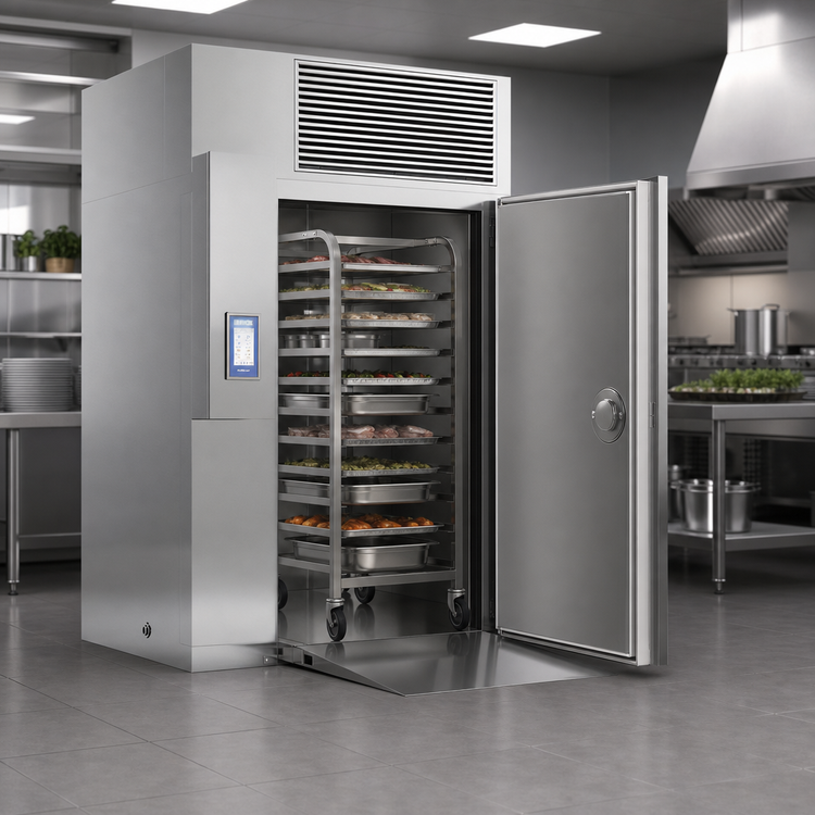 Product image #3 for Irinox MultiFresh® MF 100.2 SC Self-Contained Roll-In Blast Chiller and Shock Freezer