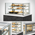 Thumbnail image #3 for Federal Industries Italian Glass Series 48-Inch Heated Drop-In Counter Display Case