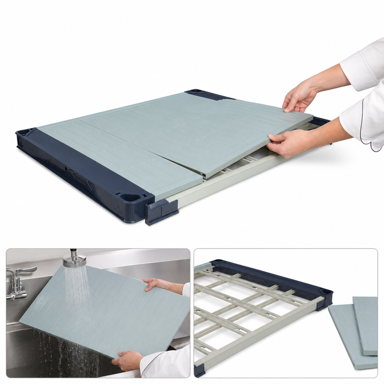 Product image #3 for MetroMax 4 54-Inch W x 24-Inch D Solid Polymer Shelf with Microban