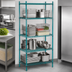 Thumbnail image #3 for Advance Tabco Special Value Series Stationary 4-Shelf Green Epoxy Wire Shelving Unit, 36 Inches W x 18 Inches D x 74 Inches H