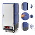 Thumbnail image #3 for Metro C5 3 Series 3/4 Height Mobile Heated Holding Cabinet with Solid Door, Blue Insulation Armour