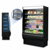 Thumbnail image #4 for Turbo Air 60-Inch Extra-Deep Vertical Open Display Merchandiser, 29.4 Cu. Ft., Self-Contained