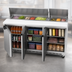 Thumbnail image #4 for Beverage-Air Three-Section Sandwich Top Refrigerated Prep Table, 72-Inch Wide, 3 Doors, 18-Pan Top
