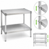 Thumbnail image #3 for New Age Modular Aluminum Equipment Stand with 2 Adjustable Solid Shelves, 42 x 20 x 36 Inches