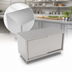 Thumbnail image #3 for John Boos Stainless Steel Enclosed Work Table with Cabinet Base and Sliding Doors, 60 x 30 Inches