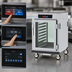 Thumbnail image #3 for Metro C5 C595-SFC-LPFC Controlled Humidity Heated Holding and Proofing Cabinet, Half-Height Pass-Thru, 8-Pan, Full Glass Doors, Stainless Steel