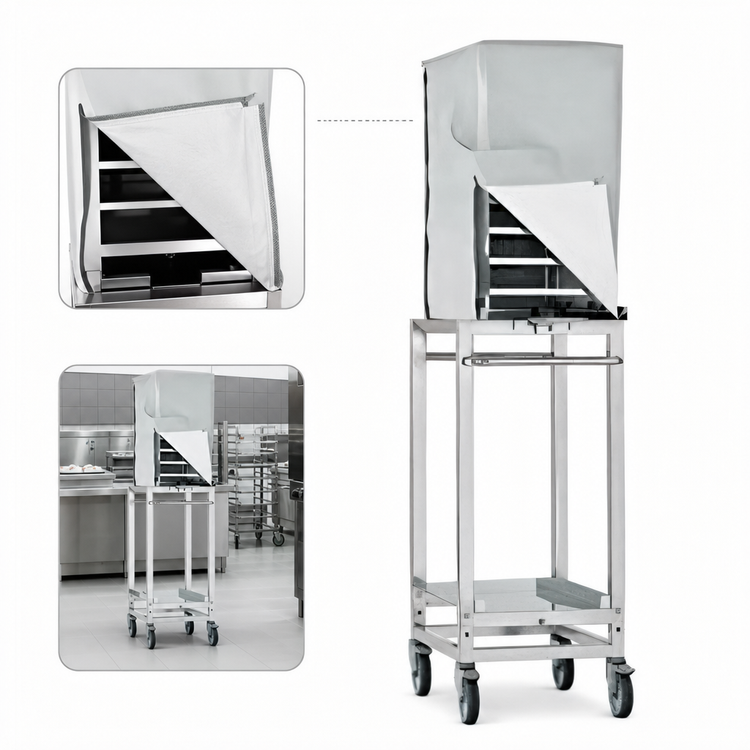Product image #3 for Convotherm Thermal Cover for C4 6.10 Loading & Plate Banquet Trolleys