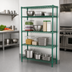 Thumbnail image #3 for Quantum Stationary Wire Shelving Starter Kit, 24