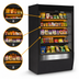 Thumbnail image #3 for Federal Industries Vision Series Heated Self-Serve High Profile Hot Food Merchandiser with Square Ends, 3 Heated Shelves, 47.25 x 33 x 60 Inches