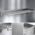 Thumbnail image #3 for Eagle 24-Inch x 10-Inch Wall-Mounted Shelf, 16-Gauge Type 304 Stainless Steel