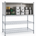 Thumbnail image #3 for Eagle Group Stainless Steel Security Enclosure Kit, 36W x 24D, Side-Hinged Doors