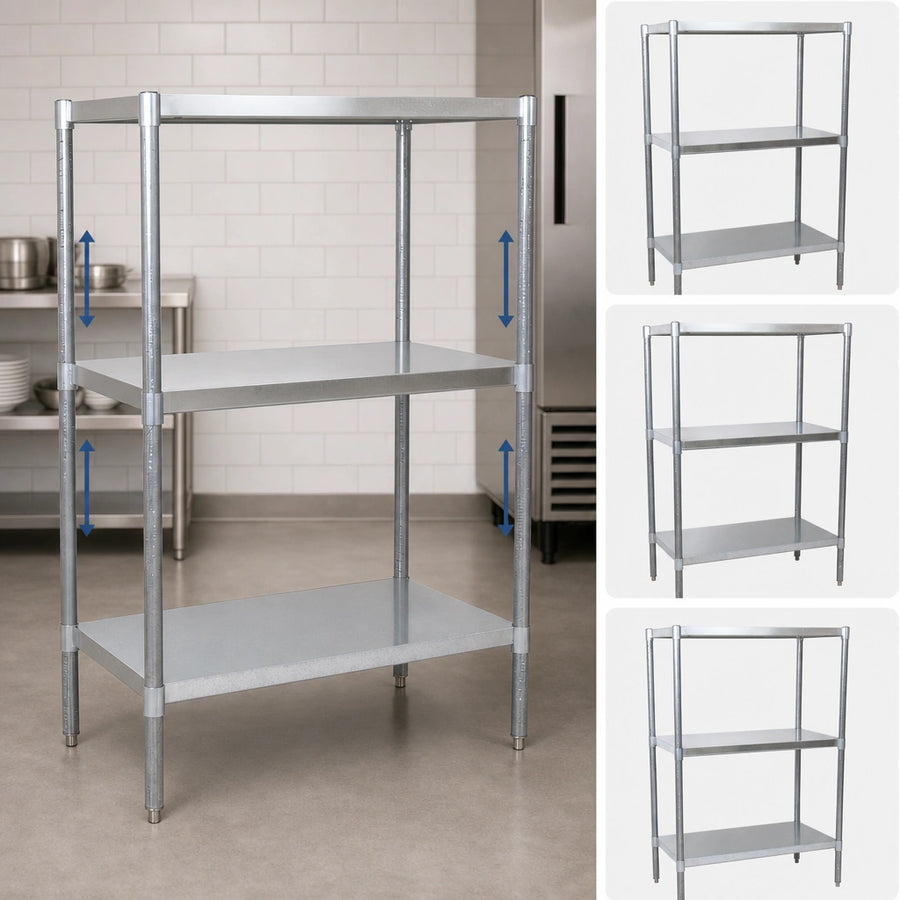 Three Adjustable Shelves