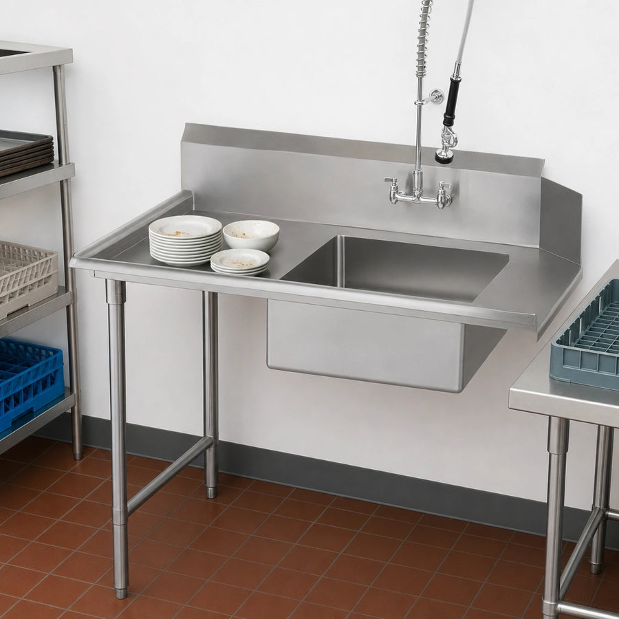 Straight Dishtable Design