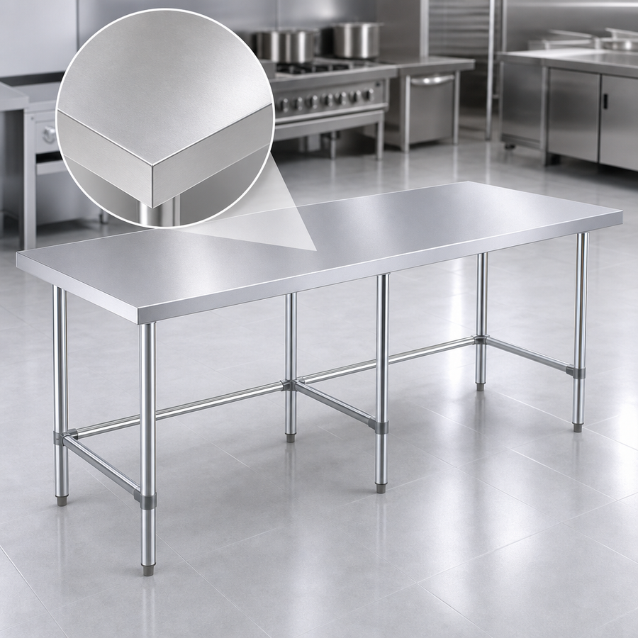 18-Gauge 430 Stainless Steel Top