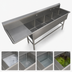 Thumbnail image #3 for John Boos Pro-Bowl 4-Compartment Commercial Sink with 18-Inch Left Drainboard