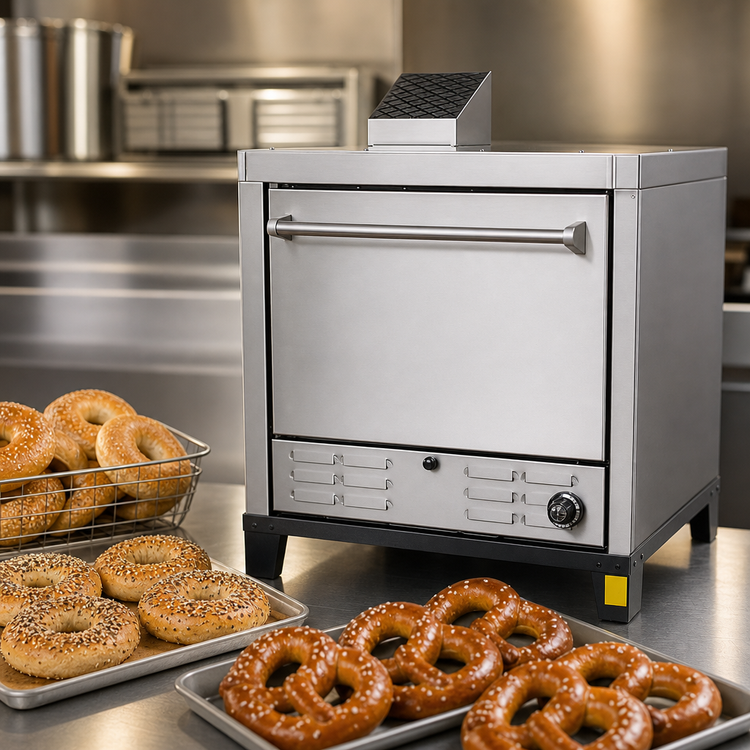 Product image #4 for Peerless C131B Single-Deck Countertop Gas Bake Oven for Pretzels and Bagels
