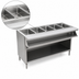Thumbnail image #3 for Spec-Master SHT5OB-240-3 Sealed Well Electric Hot Food Table with Open Cabinet Base, 5-Pan