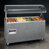 Thumbnail image #3 for Vollrath 2-Series Affordable Portable 4-Well Hot Food Station, Open Storage Base, Buffet Breath Guard, Granite, 208-240V