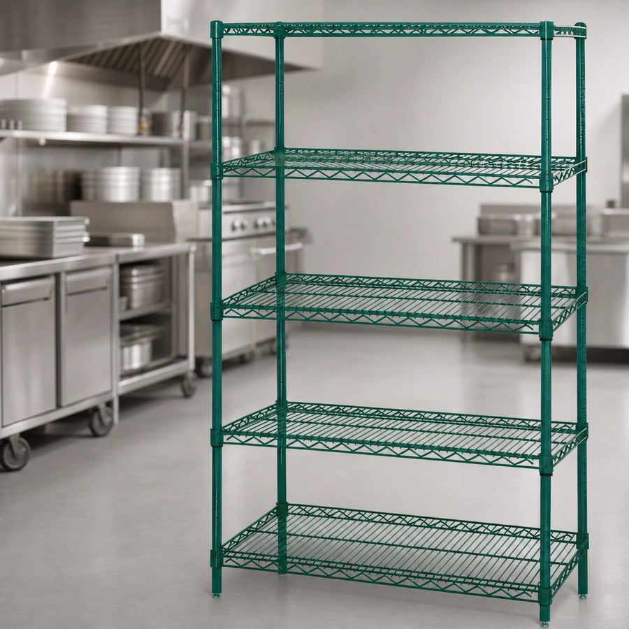 Five Wire Shelves