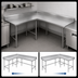 Thumbnail image #3 for Advance Tabco KTMS-247 L-Shaped Corner Stainless Steel Work Table, 84 x 60 Inches, 24-Inch Working Depth