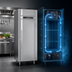 Thumbnail image #3 for Victory UltraSpec™ One-Section Shallow Depth Self-Contained Reach-In Freezer with Solid Hinged Door, 20.15 Cu. Ft.