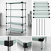 Thumbnail image #3 for Quantum Stationary 5-Shelf Solid Stainless Steel Shelving Starter Kit, 42 in. W x 24 in. D x 74 in. H
